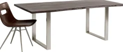KARE Tisch Harmony Dunkel Chrom 160x80 Hot