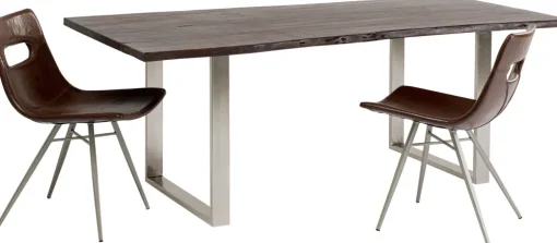 KARE Tisch Harmony Dunkel Chrom 160x80 Hot