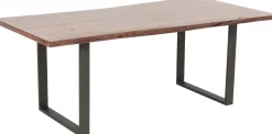 KARE Tisch Harmony Dunkel Rohstahl 180x90 New