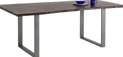 KARE Tisch Harmony Dunkel Rohstahl 160x80 Hot