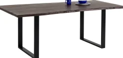 KARE Tisch Harmony Dunkel Schwarz 200x100 Fashion