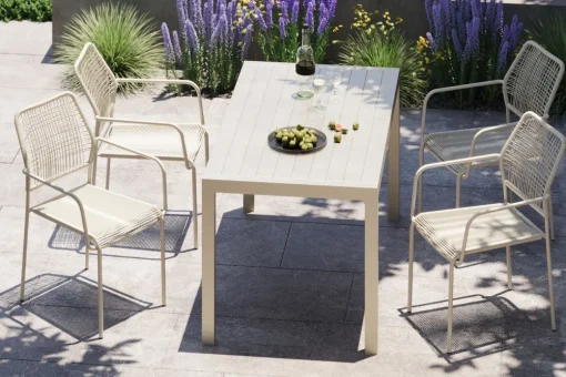 KARE Tisch Madagascar Grau 80x140cm Online
