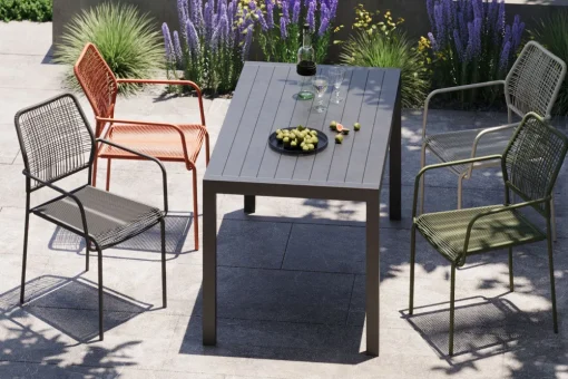 KARE Tisch Madagascar Schwarz 80x140cm Sale