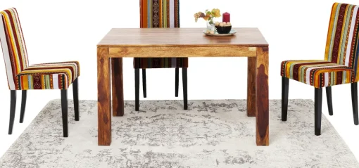 KARE Tisch Momo inkl. 2 Ansteckplatten 120(40+40)x80cm Fashion