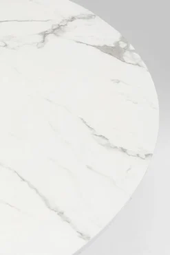 KARE Tisch Schickeria Marmor Weiß Ø110cm Discount