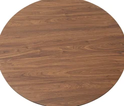KARE Tisch Schickeria Walnussoptik Schwarz Ø110cm Best
