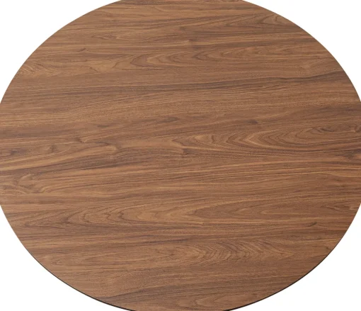 KARE Tisch Schickeria Walnussoptik Schwarz Ø110cm Best