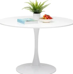 KARE Tisch Schickeria Weiß Ø110 Discount