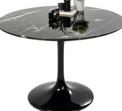 KARE Tisch Solo Marble Schwarz Ø110 Clearance