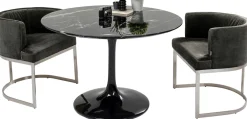 KARE Tisch Solo Marble Schwarz Ø110 Clearance