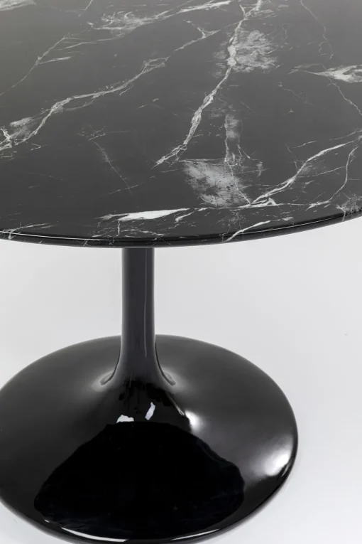 KARE Tisch Solo Marble Schwarz Ø110 Clearance