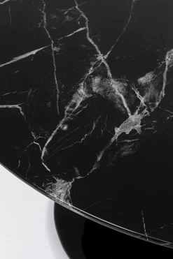 KARE Tisch Solo Marble Schwarz Ø110 Clearance