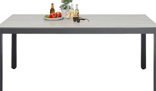 KARE Tisch Sorrento Grau180x90cm Clearance