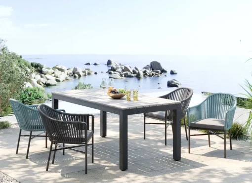 KARE Tisch Sorrento Grau180x90cm Clearance