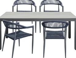 KARE Tisch Sorrento Grau180x90cm Clearance