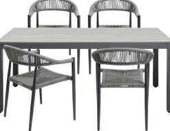 KARE Tisch Sorrento Grau180x90cm Clearance