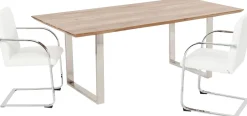 KARE Tisch Symphony Chrom 200x100 Fashion