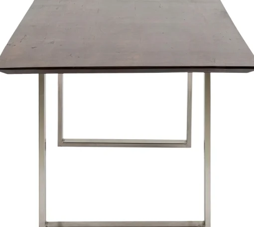 KARE Tisch Symphony Dunkel Chrom 180x90 Fashion
