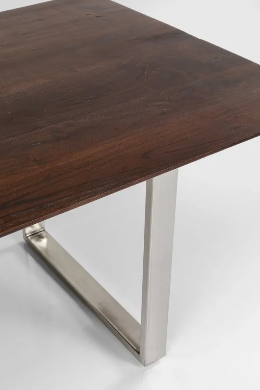 KARE Tisch Symphony Dunkel Chrom 180x90 Fashion