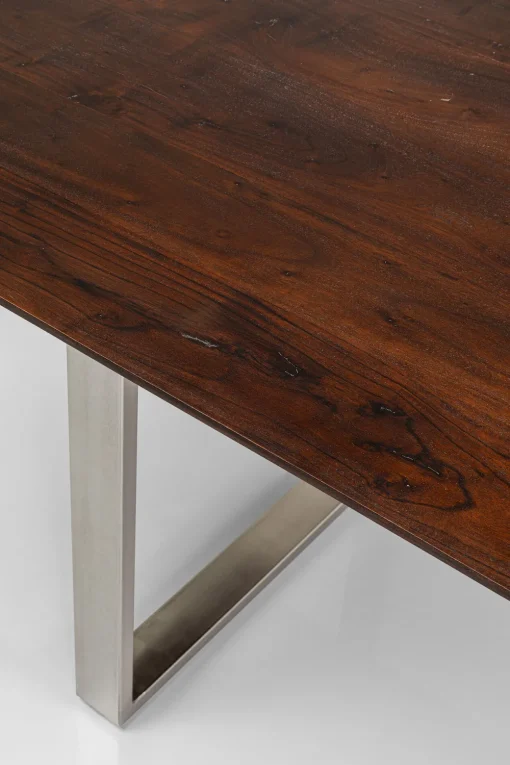 KARE Tisch Symphony Dunkel Chrom 180x90 Fashion