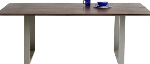 KARE Tisch Symphony Dunkel Chrom 180x90 Fashion