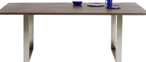 KARE Tisch Symphony Dunkel Chrom 180x90 Fashion
