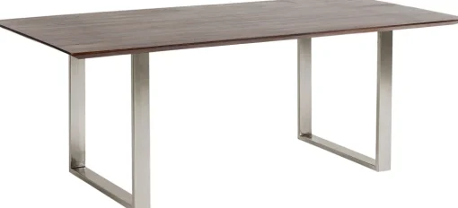KARE Tisch Symphony Dunkel Chrom 180x90 Fashion