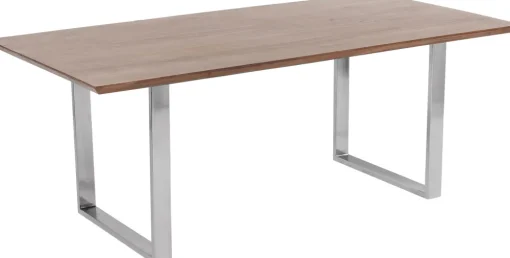 KARE Tisch Symphony Dunkel Chrom 180x90 Fashion