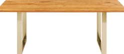 KARE Tisch Symphony Eiche Brass 180x90 Hot