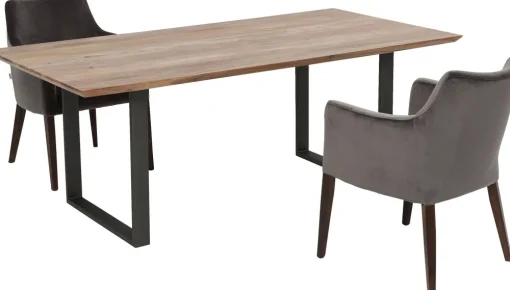KARE Tisch Symphony Rohstahl 160x80 Hot
