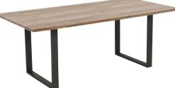 KARE Tisch Symphony Rohstahl 160x80 Hot
