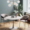 KARE Tisch Veneto Marmor Weiß Ø110cm Fashion