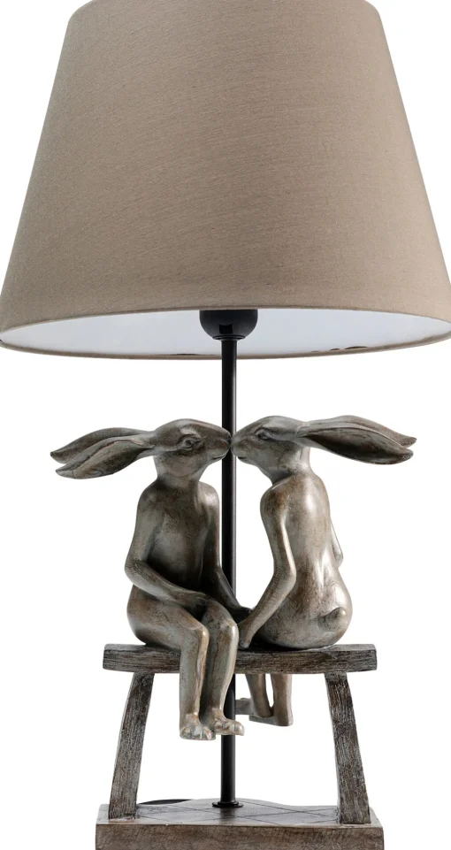 KARE Tischleuchte Animal Bunny Love 53cm Hot