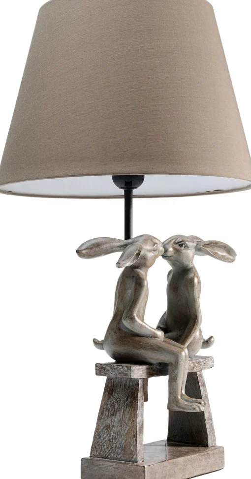 KARE Tischleuchte Animal Bunny Love 53cm Hot