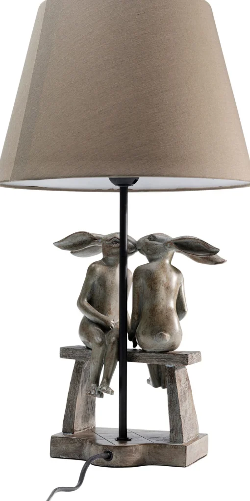 KARE Tischleuchte Animal Bunny Love 53cm Hot