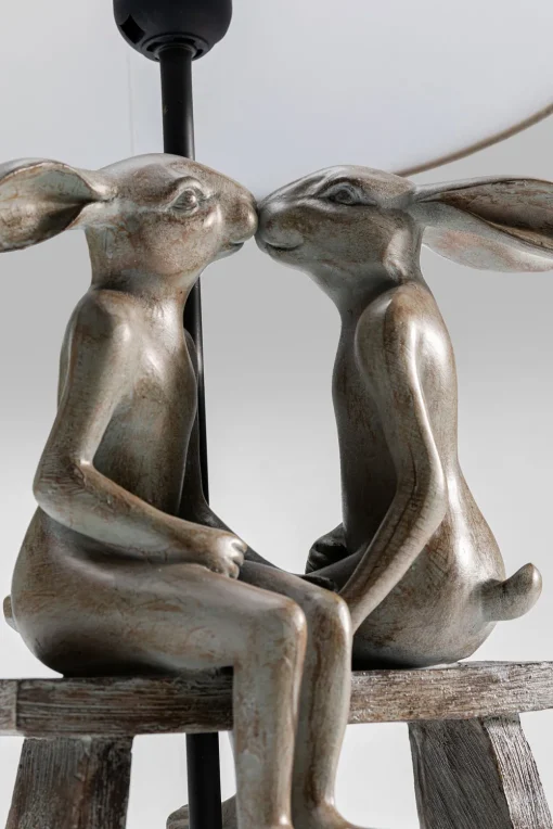 KARE Tischleuchte Animal Bunny Love 53cm Hot