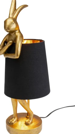 KARE Tischleuchte Animal Rabbit Gold/Schwarz 50cm Online