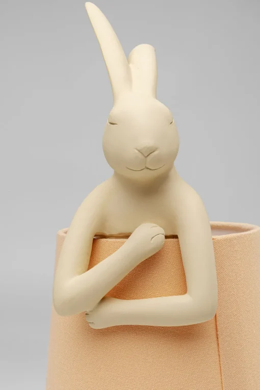 KARE Tischleuchte Animal Rabbit Peach 50cm Outlet