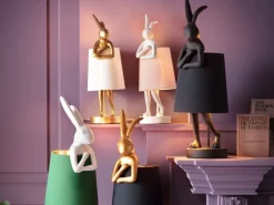 KARE Tischleuchte Animal Rabbit Peach 50cm Outlet