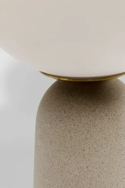KARE Tischleuchte Bollie Beige 33cm New