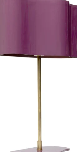 KARE Tischleuchte Cloudy Oval Pflaume 49cm Online