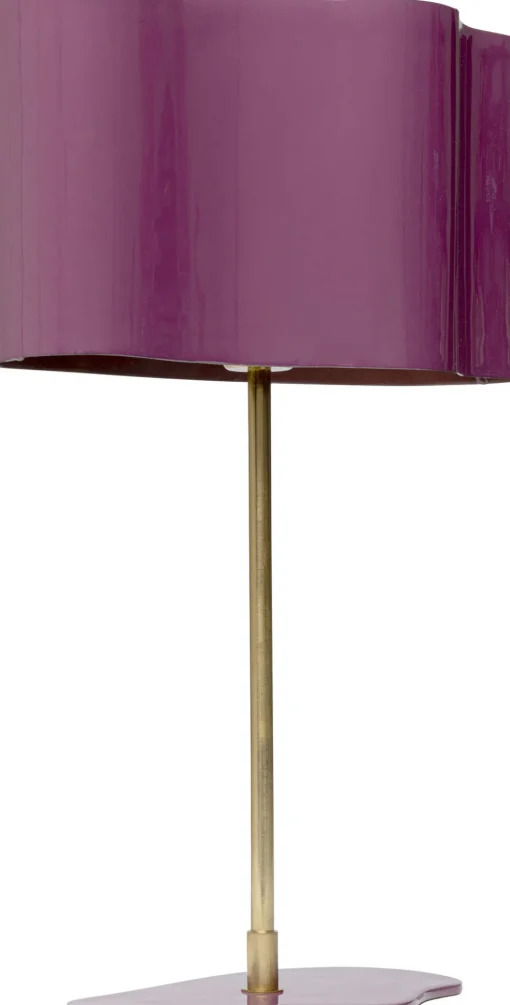 KARE Tischleuchte Cloudy Oval Pflaume 49cm Online
