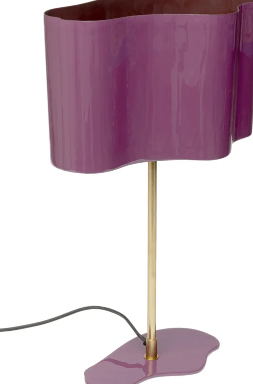 KARE Tischleuchte Cloudy Oval Pflaume 49cm Online