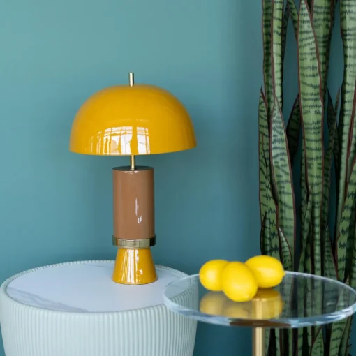 KARE Tischleuchte Josy Gelb 51cm Discount