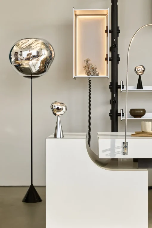 KARE Tom Dixon Stehleuchte MELT Cone slim Floor copper Fashion