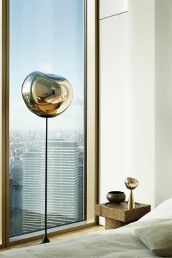 KARE Tom Dixon Stehleuchte MELT Cone slim Floor copper Fashion