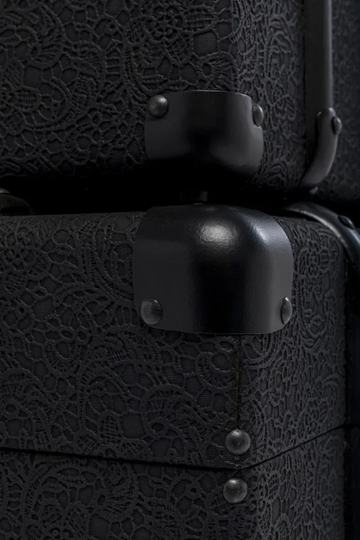 KARE Truhe Voyage Schwarz (3/Set) Sale