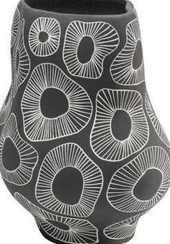 KARE Vase Anemone Grau 33cm Clearance