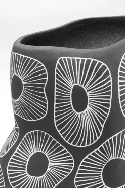 KARE Vase Anemone Grau 33cm Clearance