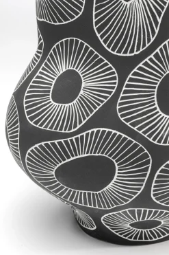 KARE Vase Anemone Grau 33cm Clearance